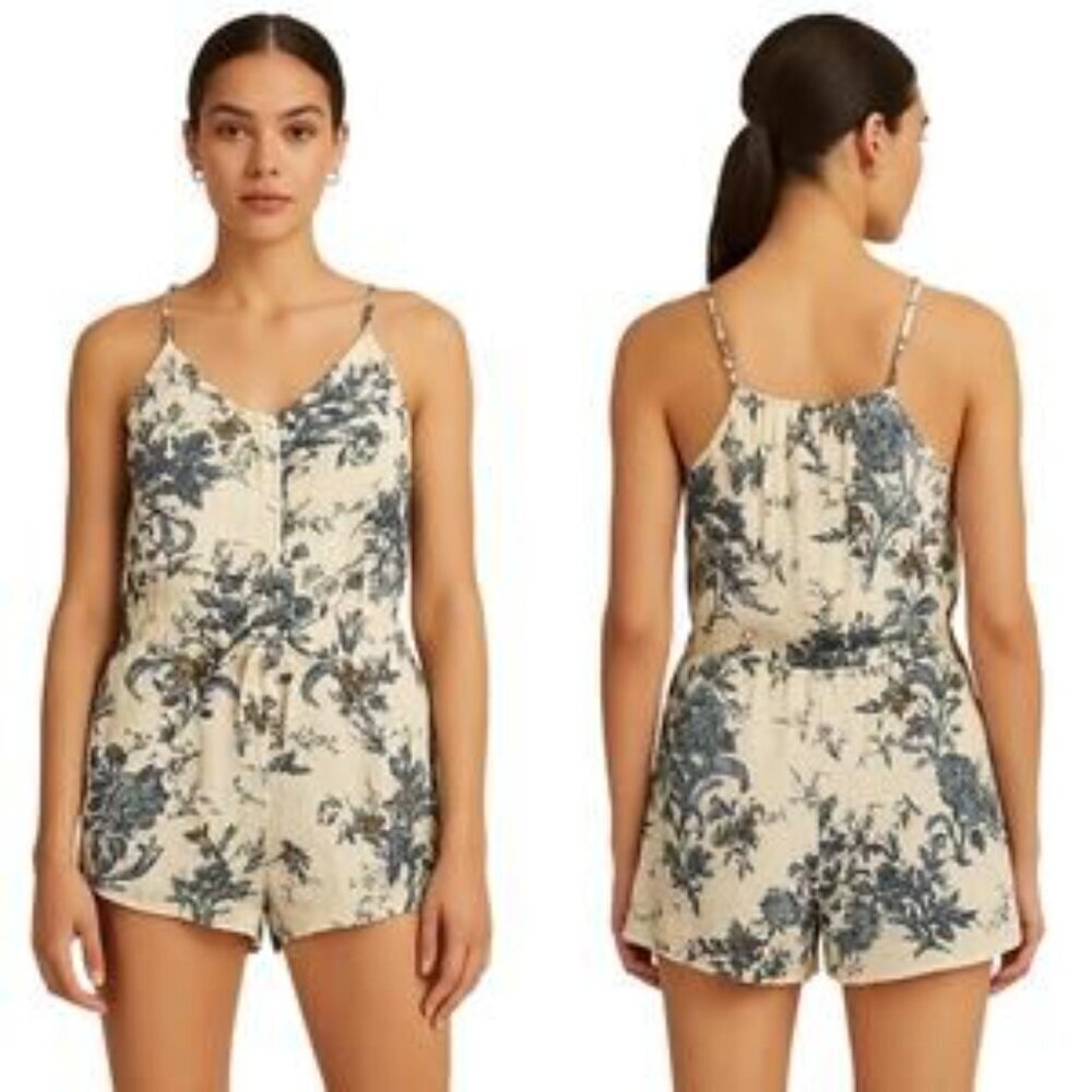 Denim & Supply Ralph Lauren Romper Size Medium 100% Viscose